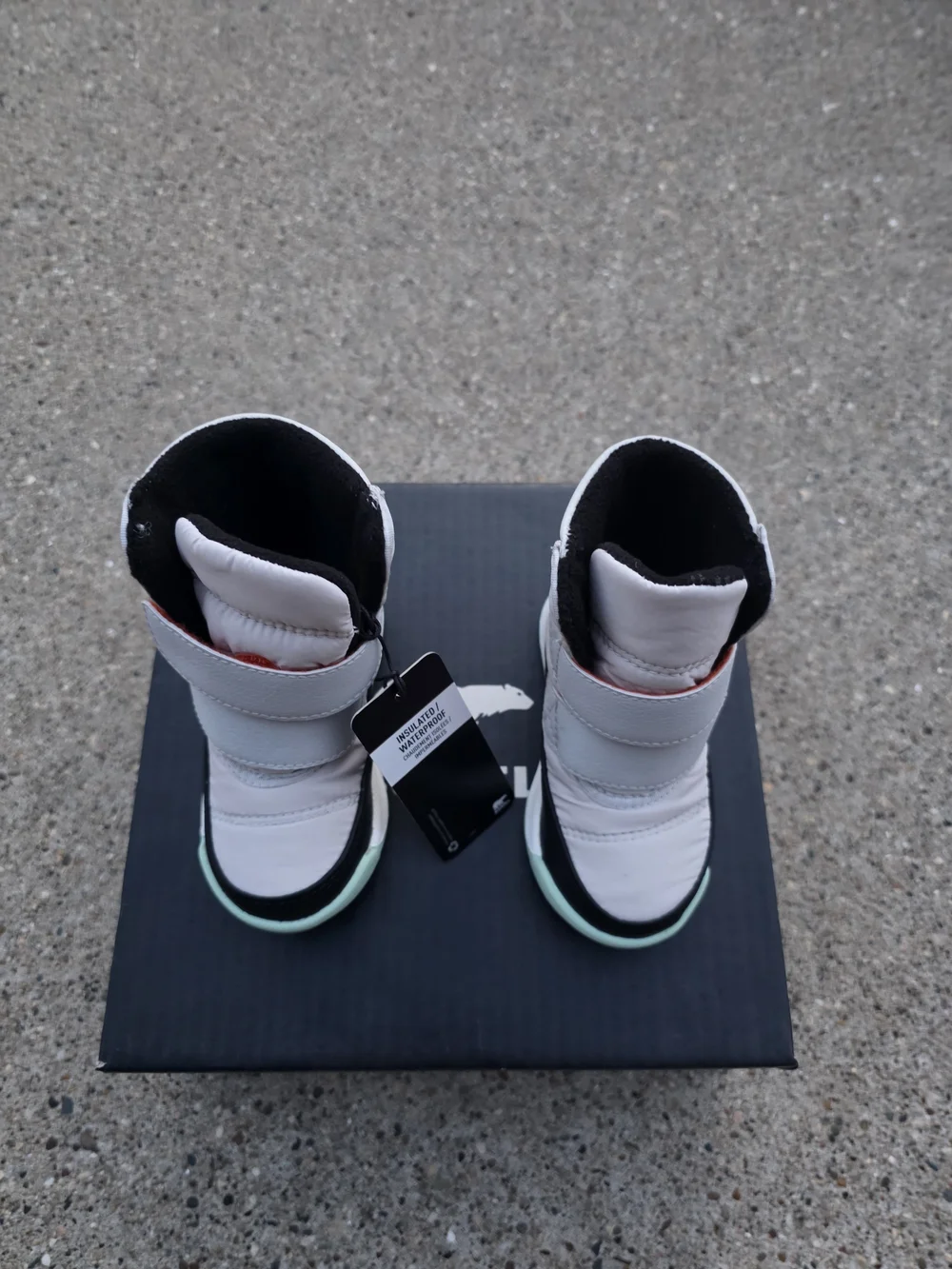 Sorel Kids Waterproof Boots - Light Mint and Black Accents Todfler Girls 4T